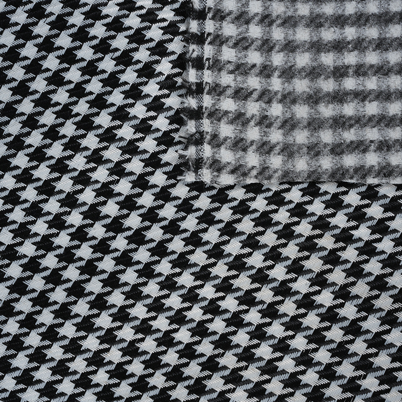 Fabraic Línéadaigh poileistir Houndstooth Plaid